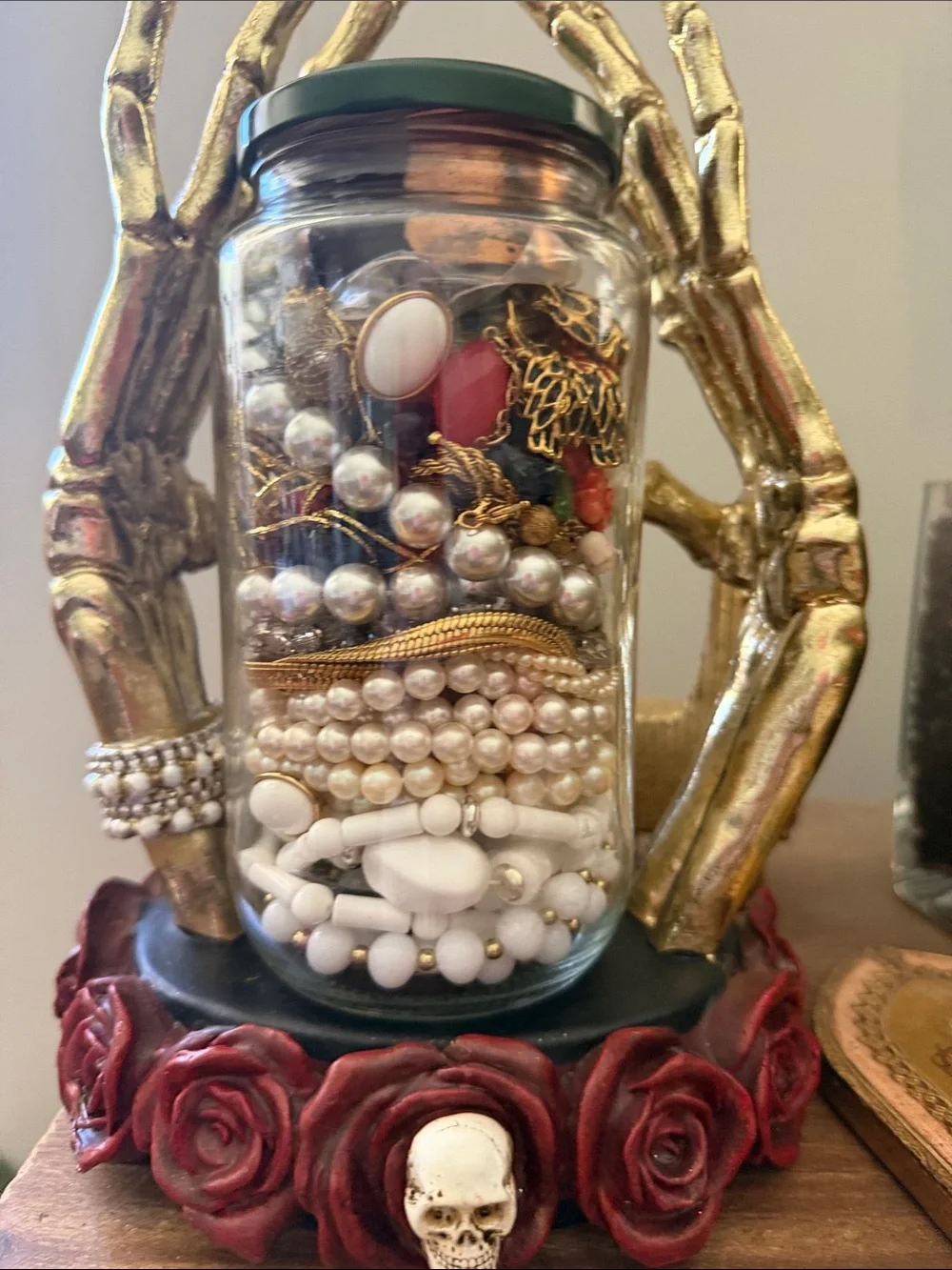 Travel with my mystery jewelry jar - yes to some signed pieces!